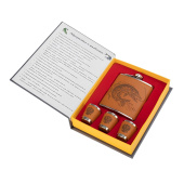 Набор Тайны удачной рыбалки (фляжка 210мл + 3 стопки 50 мл) GT-TZ168