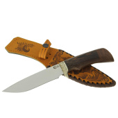 Нож Лазутчик кован.сталь 95х18, венге, литье