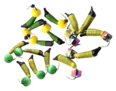 Мормышка вольф ''Яман'' Ручейник