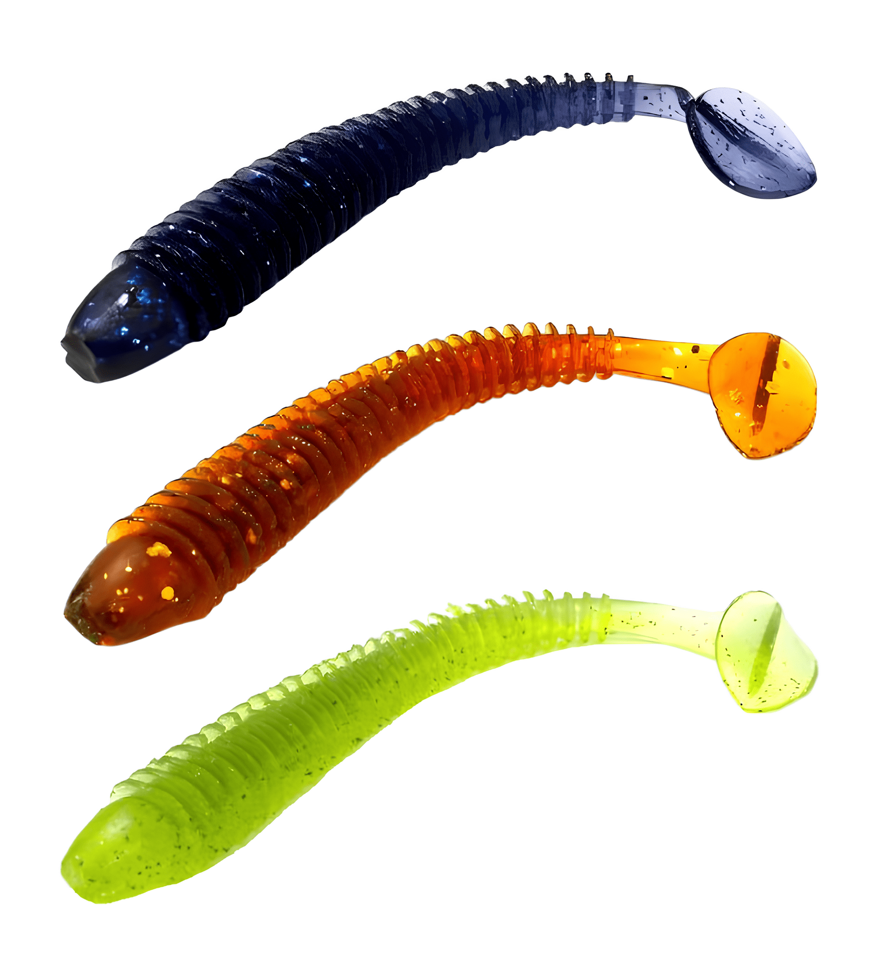 Силиконовая приманка BASS PRO Ribtail