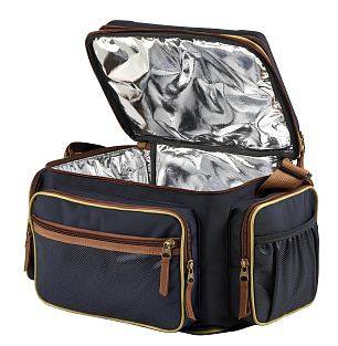 Сумка-термо AQUATIC С-44С (32*23*27 см) с 18 банками, синяя