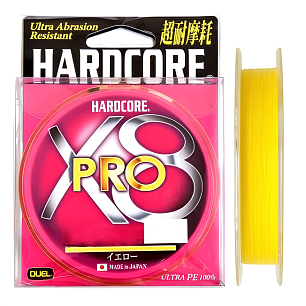 Плетеный Шнур Duel PE X8 Hardcore / Eging /  Pro