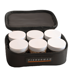Кофр Fisherman Ф65 для банок с приманкой (21*14*7) на 6 шт.