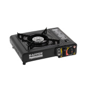 Плита газовая Raffer PGS-002 (алюм.горелка, под баллон+переходник, портативн.)