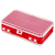 Коробочка Helios (14*8*4 см) 2-сторонняя для оснастки, красная
